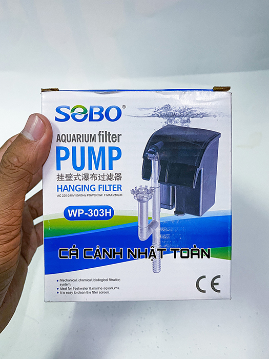 "hoàn tiền đến 10%" lọc thác hồ cá sobo wp 303h 5w 280l-h