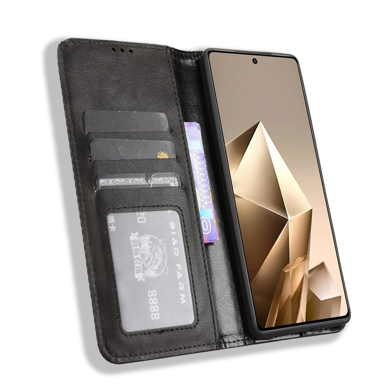 Infinix Note 50x 5G Case with Card Holder,Leather Wallet Case with Flip Card Slots, Kickstand & Magnetic Closure for Infinix Note 50x 5G. 