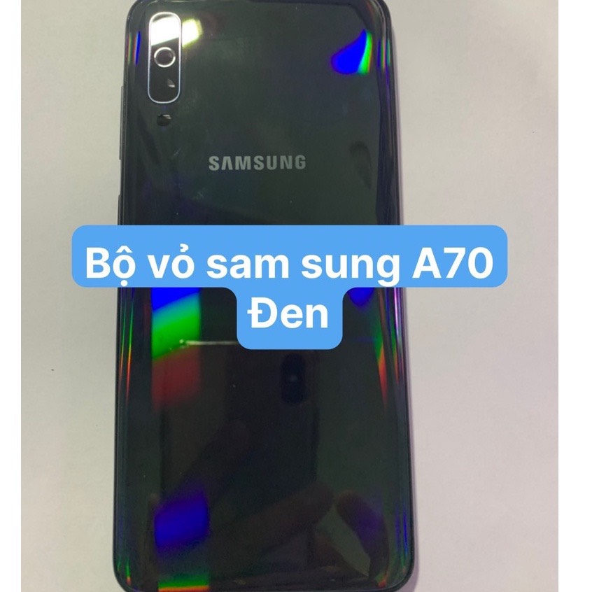 Bộ vỏ sam sung a70 (GỒM:LƯNG,SƯỜN,XƯƠNG,PHÍM,BẤM,KÍNH CAM)