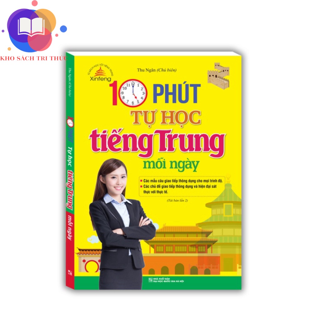 Sách - 10 phút tự học tiếng Trung mỗi ngày