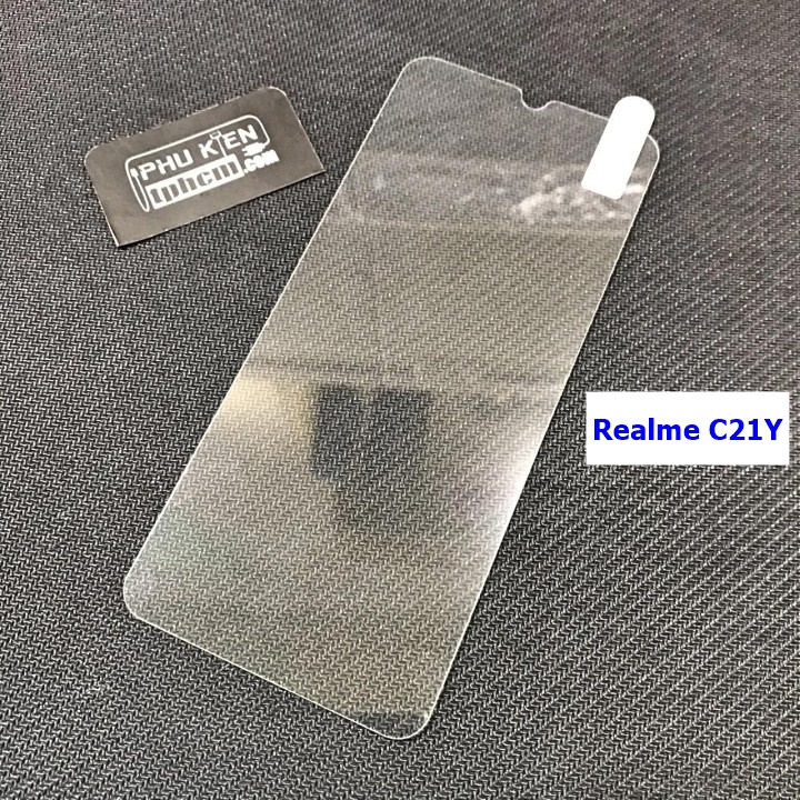 Dán cường lực chống trầy realme c21y - c25y