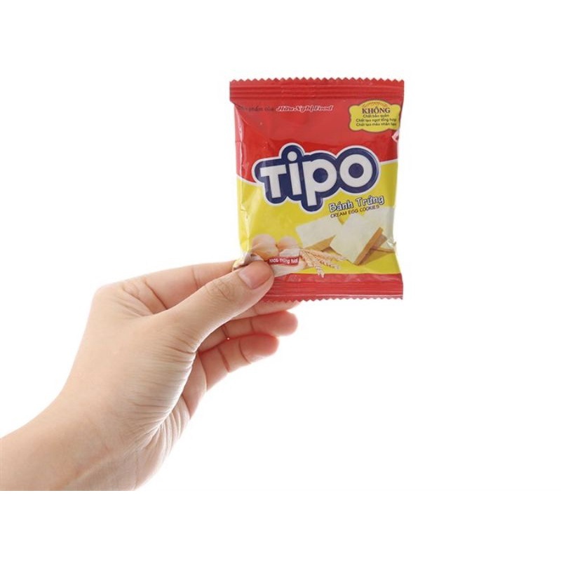 Bánh trứng Tipo kem trứng gói 115g