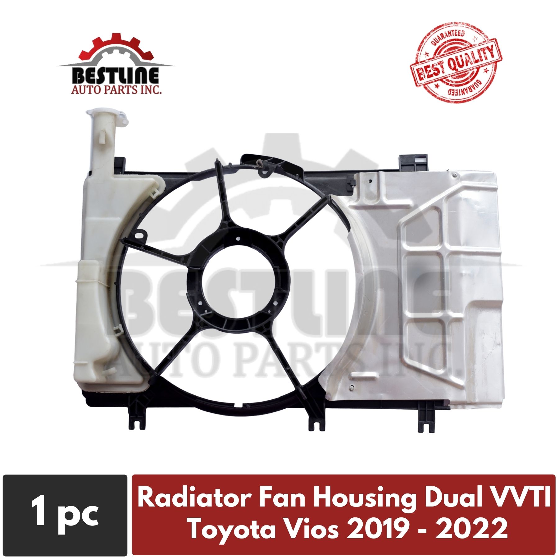 Radiator Fan Housing Shroud for Toyota Vios Dual VVTI 2017 2018 2019