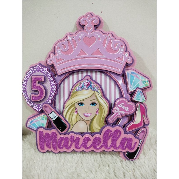 Barbie 3D cake topper | Lazada