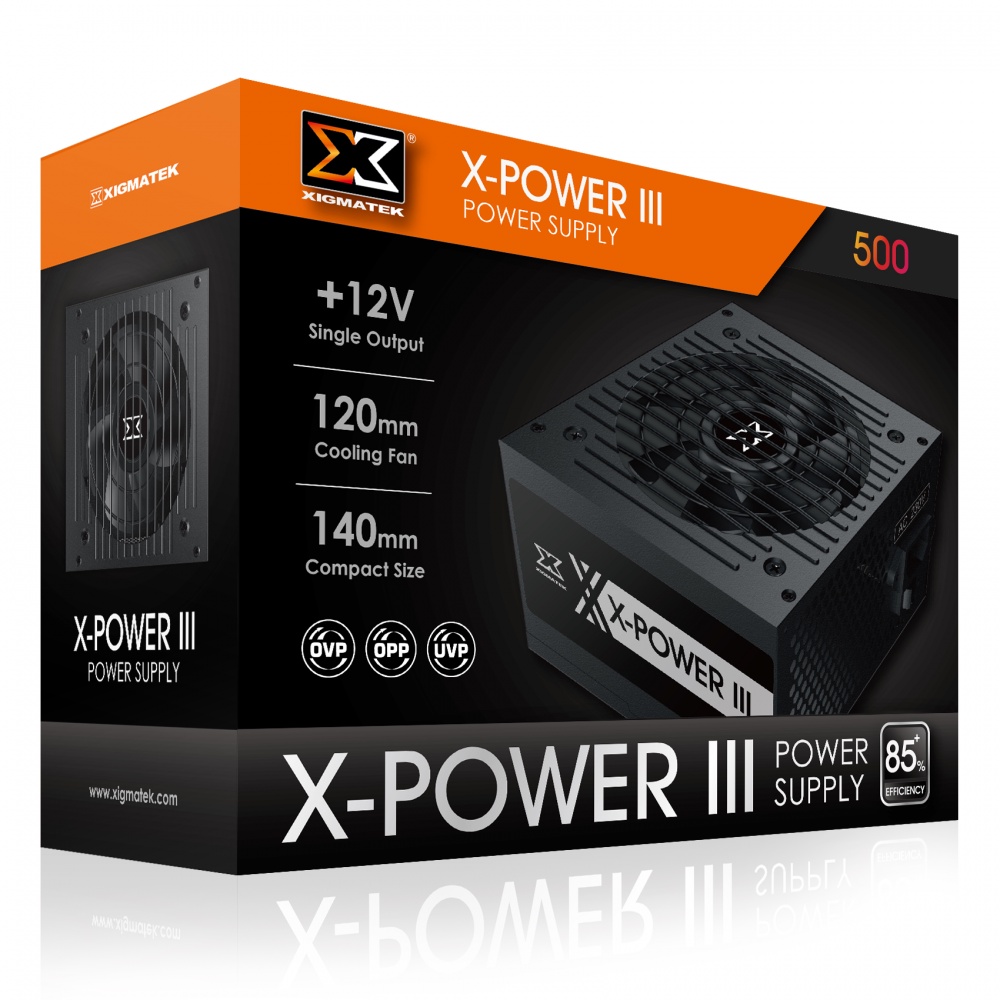 Nguồn máy tính Xigmatek X-Power III X500 450W (Chính hãng, Bảo hành 36 tháng)