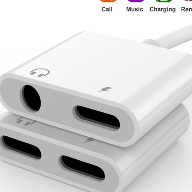 Jack Cáp Chuyển Đổi Tai Nghe Sang 3.5mm và Lightning (2 in 1, )