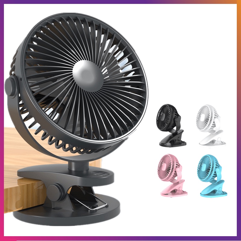 720° Adjustment Portable Hand Mini Clip Cooling Fan Baby Stroller