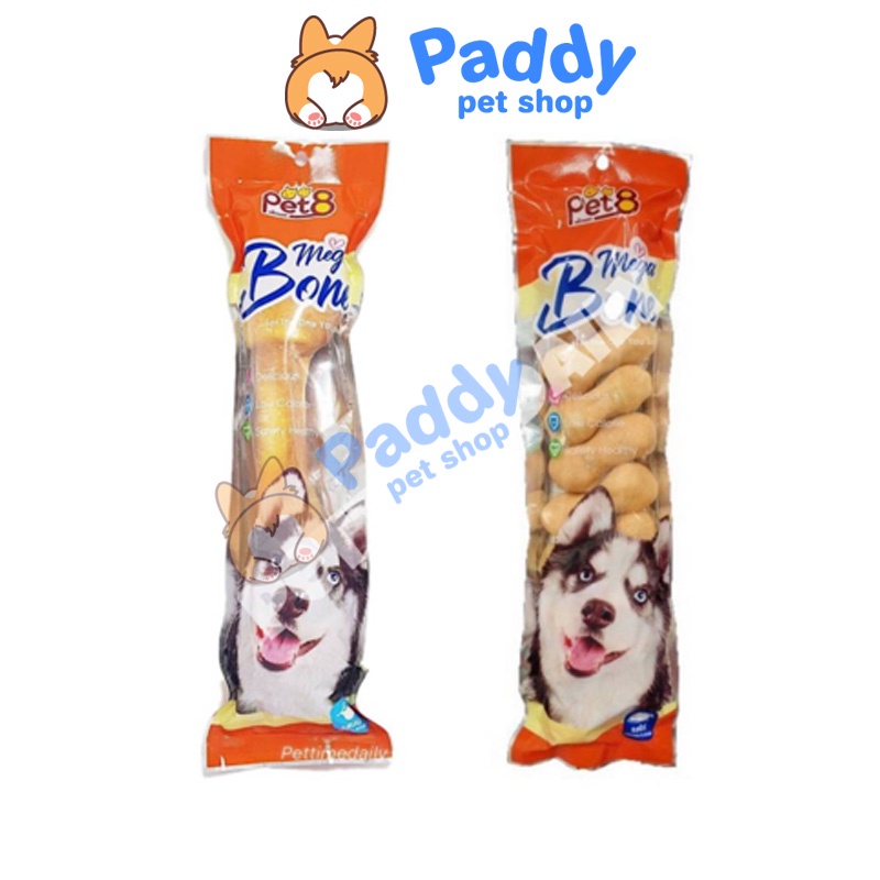 Xương Da Bò Pet8 Snack Cho Chó Nhập Khẩu Thái Lan thumbnail
