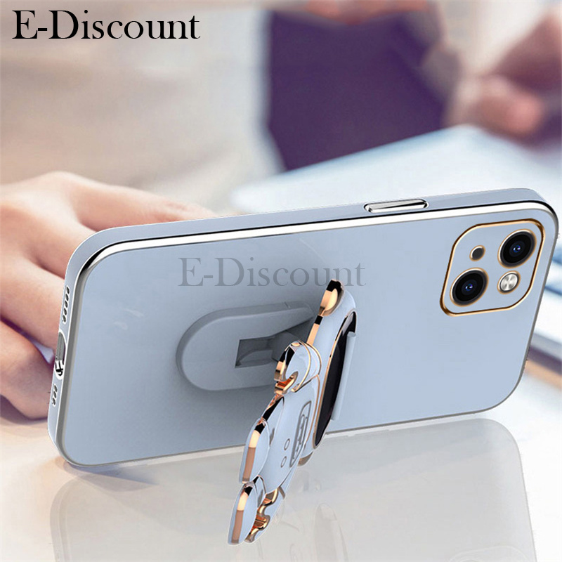 New Phone case Xiaomi Redmi A5 Back cover Shining Astronaut Spaceman Bracket Holder Design soft plating for Redmi A5 case.