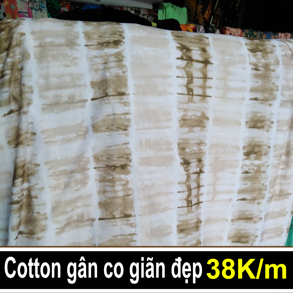 Cotton ribbed fabric elasticity coffee color super beautiful, super quality 25K/m (format 1m6)