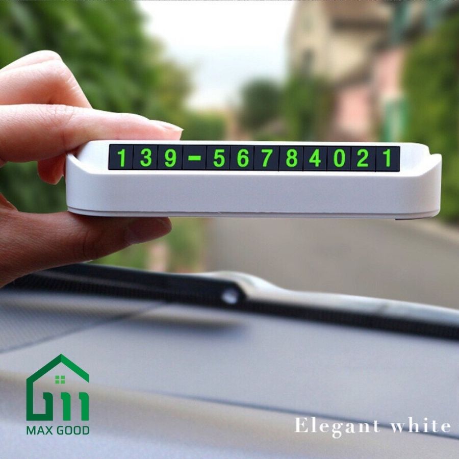 Thẻ ghi số điện thoại khi đỗ xe trên ô tô Y428