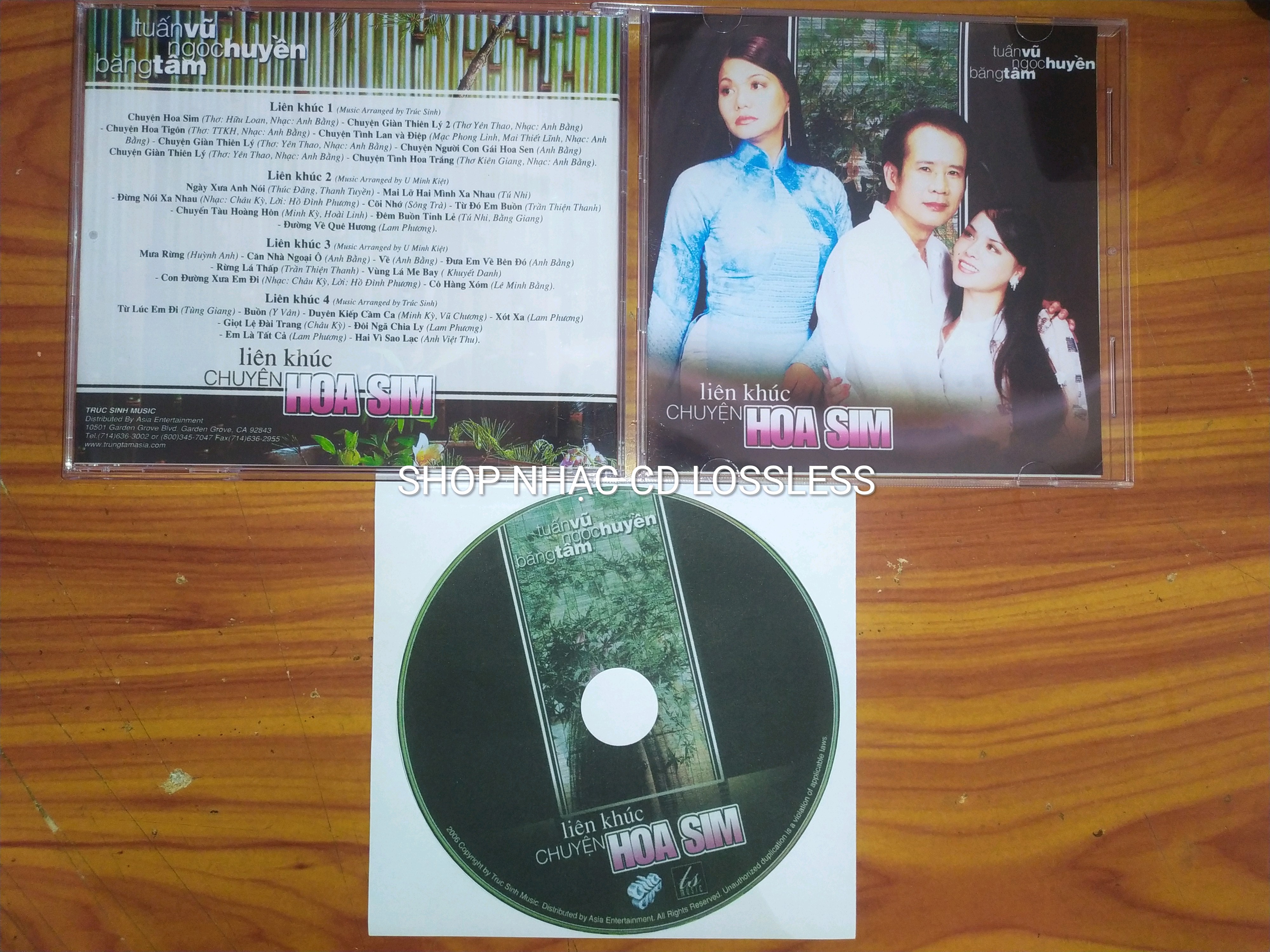 Bộ 6CD Liên Khúc Tuấn Vũ