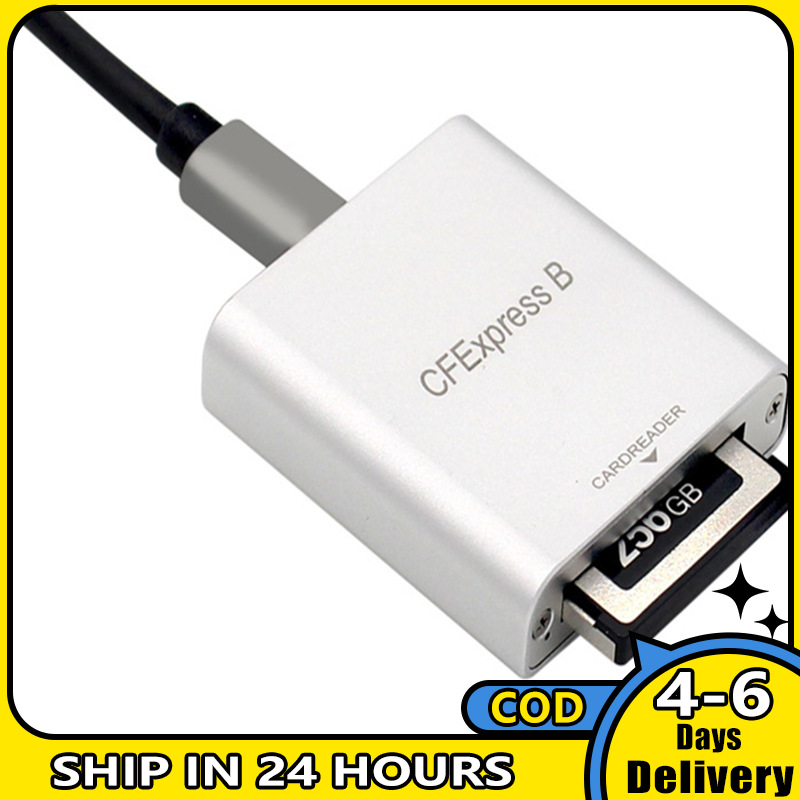 Cfexpress Type B Card Reader Usb3.1 Gen2 10Gbps 1DX3 Card Reader Memory Card Adapter With LED Indication Lamp