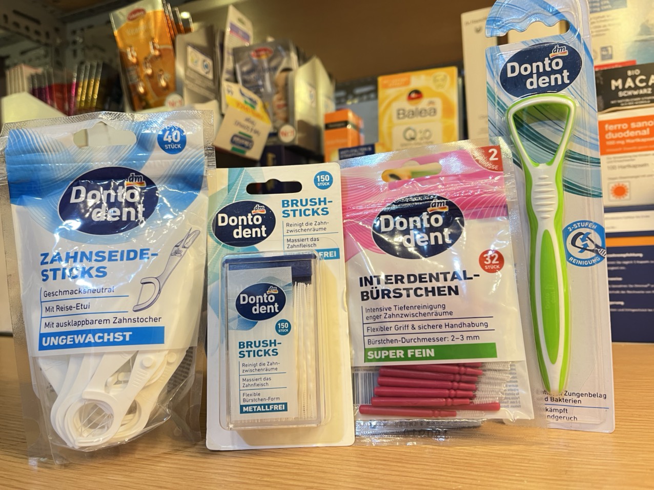 DONTODENT Brush Sticks - TĂM XỈA RĂNG Y TẾ , hộp 150 chiếc..