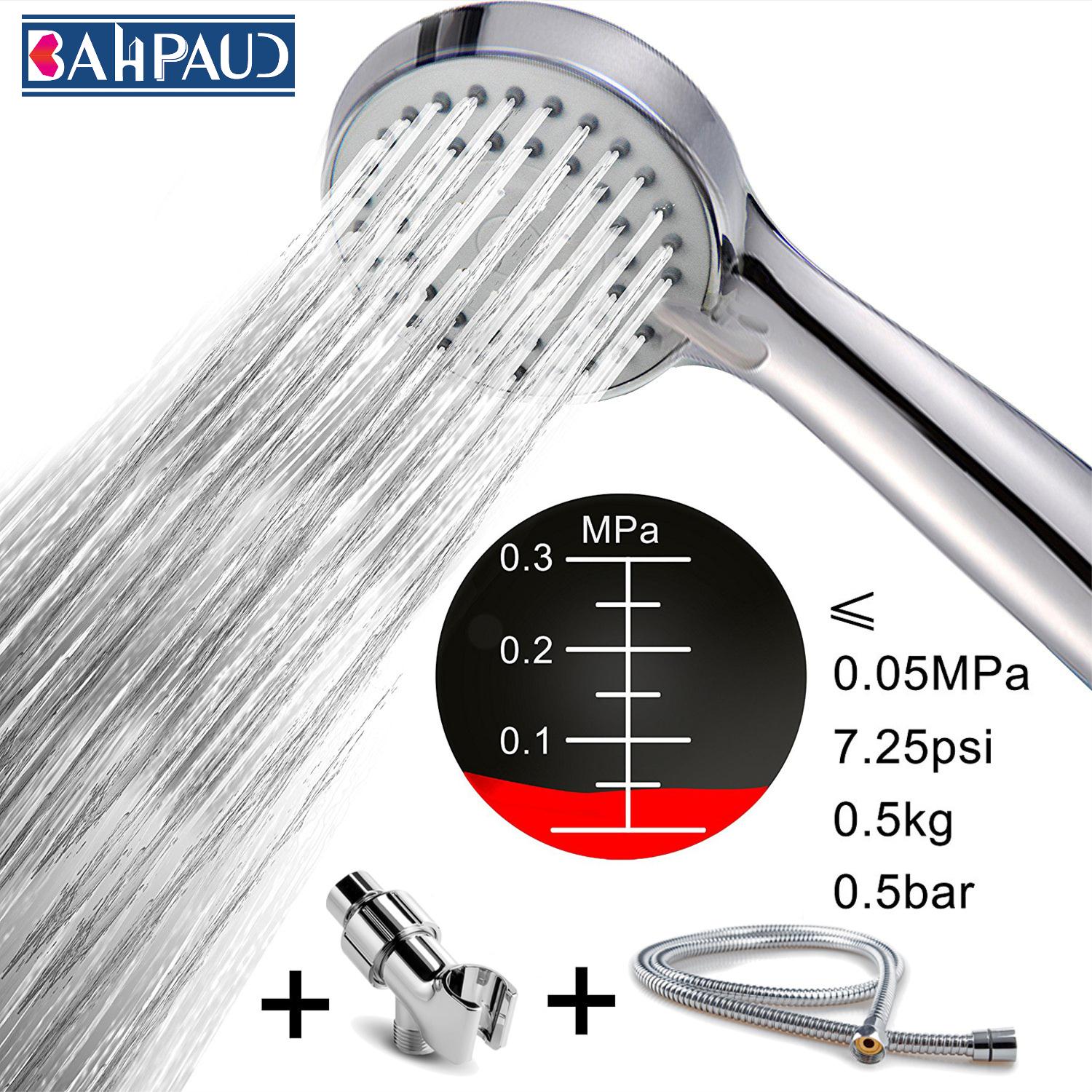 Bahpaud Shower Set American Shower Threeway Support Arm Seat Hose