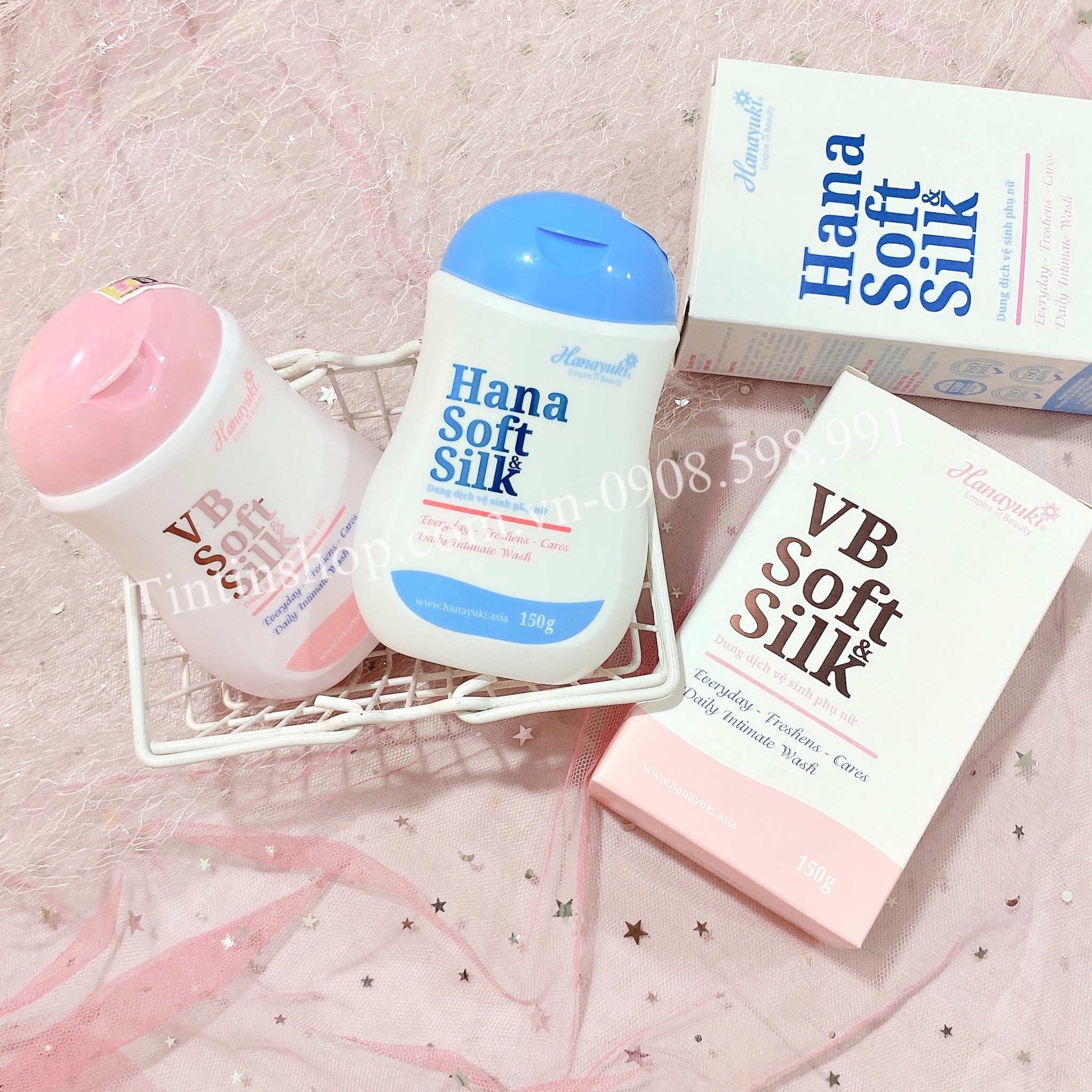 Dung Dịch Vệ Sinh Hana Soft Silk