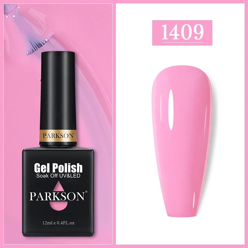 Parkson Nail Gel Polish 12ml Gorgeous Color Gel Polish Nail Gel Soak Off UV LED Full Coverage Gel Polish Nail Lacquer Varnish