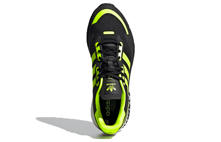 Adidas Zx 1K Boost 'Bold Logo Graphic - Black Solar Yellow' FY3632