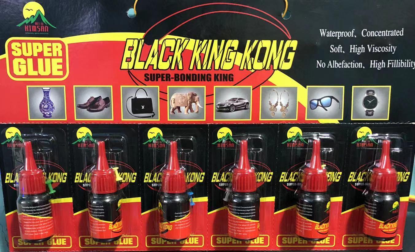 Multi purpose Super Adhesive Glue Kimsanmeini Black King Kong Super Bonding  King Waterproof Glue