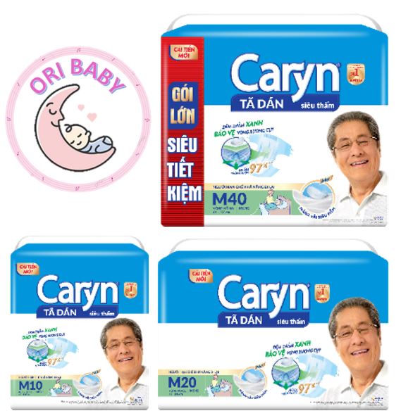 Tã Dán Caryn size M40 Tã người lớn