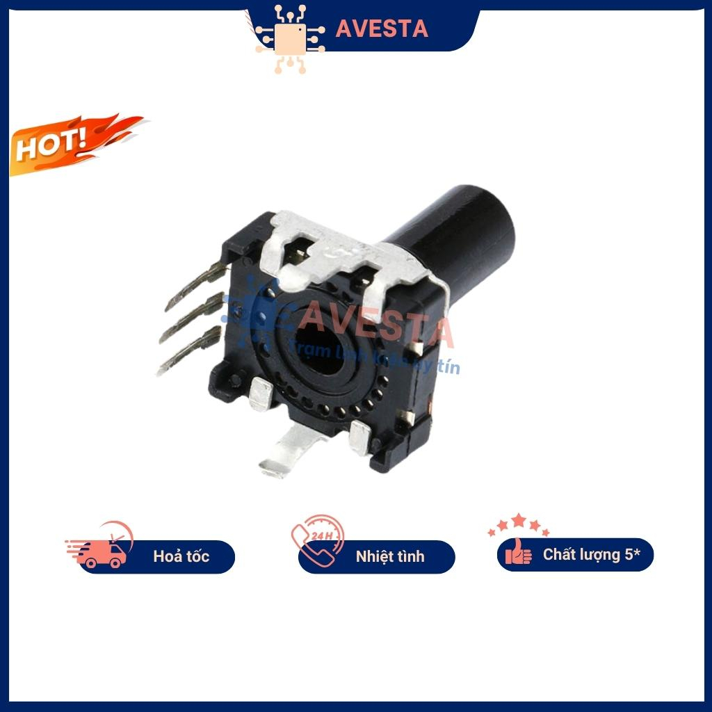Công tắc volume vô cấp EC12 15mm 3 chân Avesta