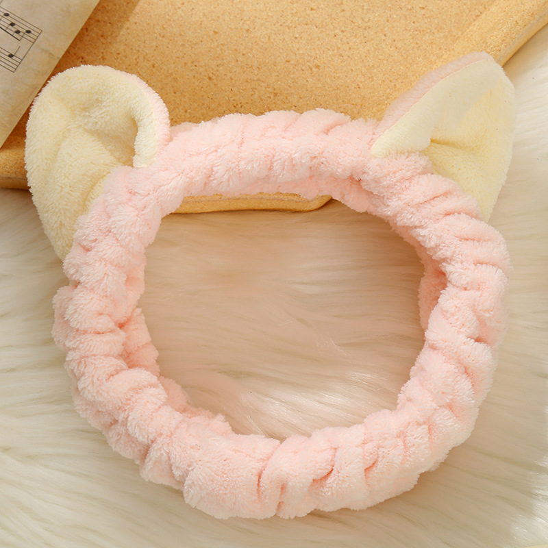 Băng đô rửa mặt hình mèo cute BD05