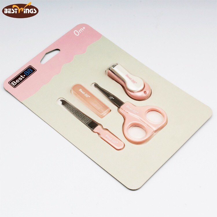 Vỉ bấm móng tay BEST BB CAO CẤP 4 MÓN cho bé