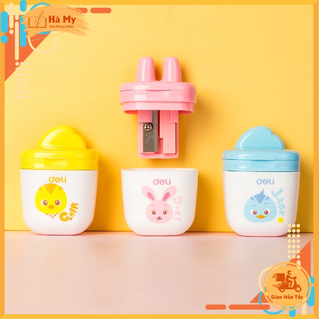 Combo 5 Cái  Gọt chì Mini Deli - 1 Lỗ - ER01300