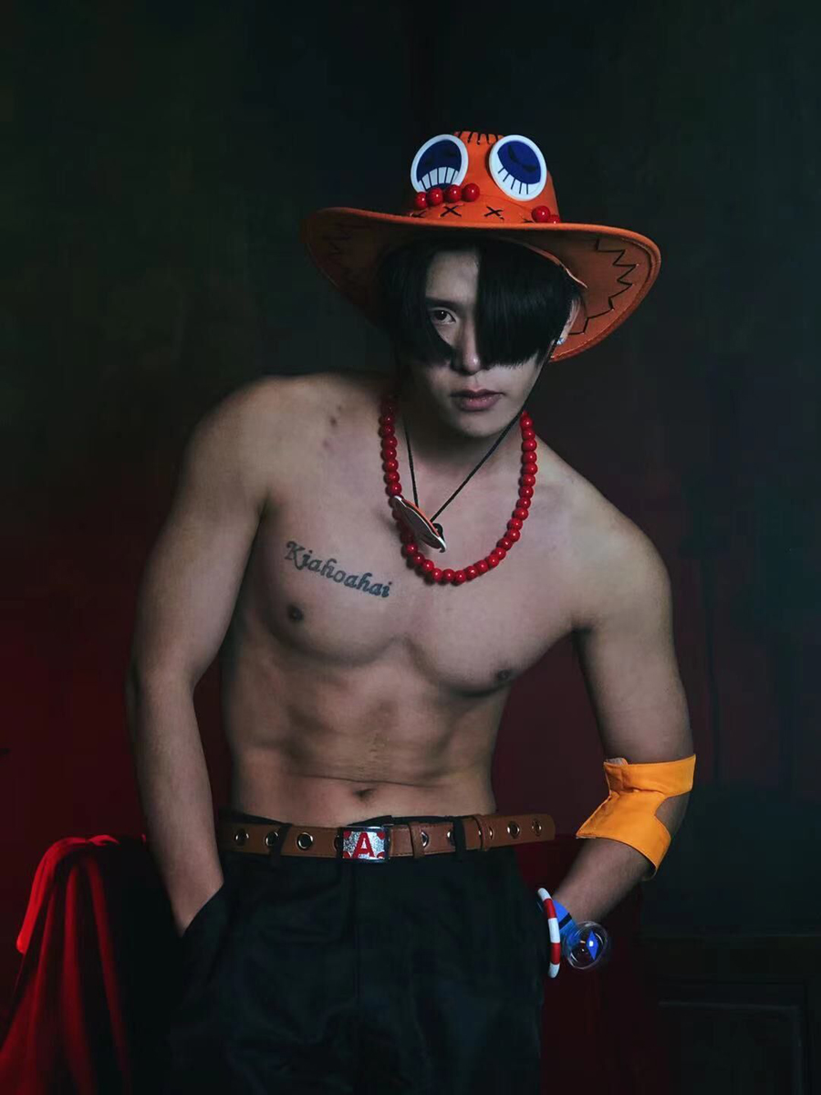 One Piece Ace Halloween Cosplay Hat Portgas D Ace Hat - Cosplayshow.com