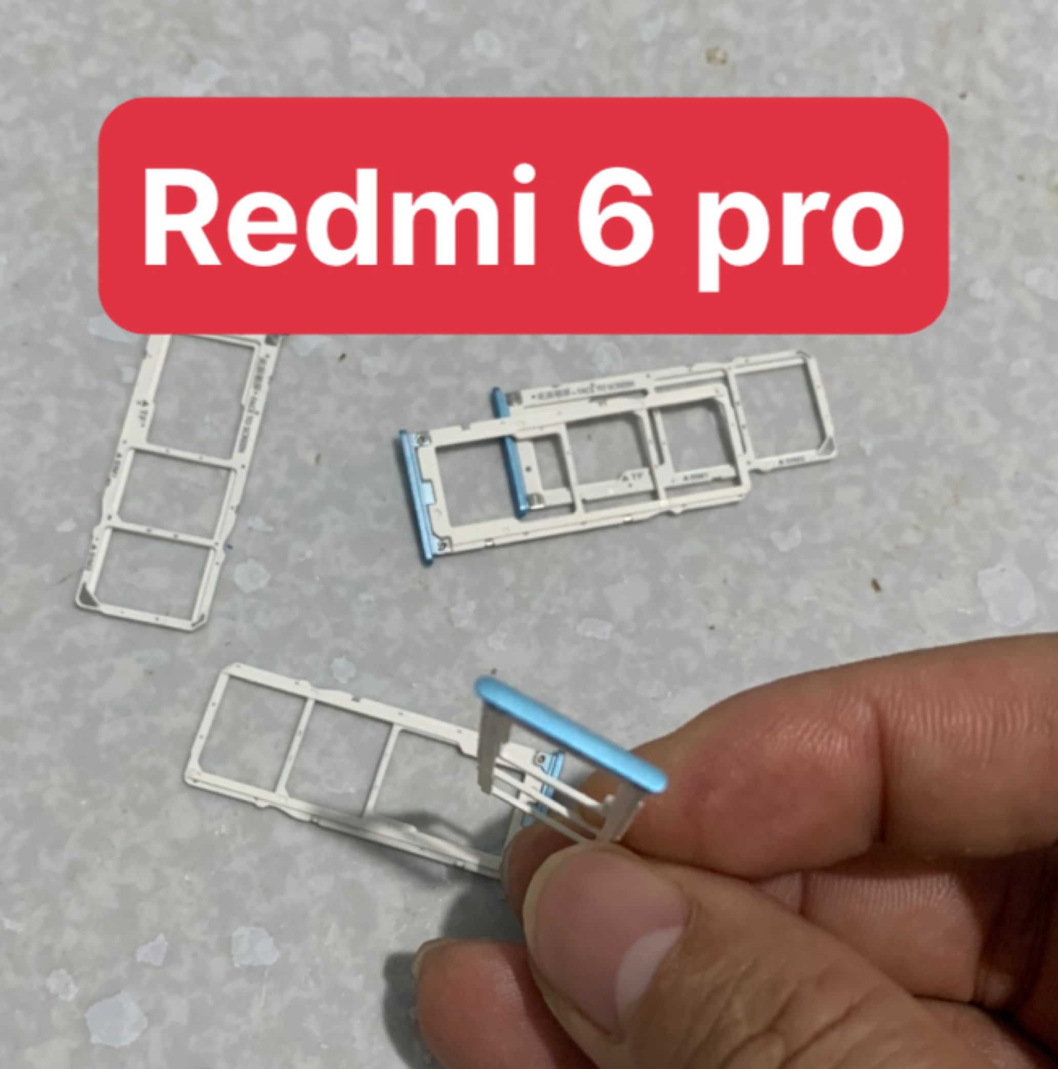 Khay sim xiaomi Redmi 6 pro / xiaomi mi A2 lite