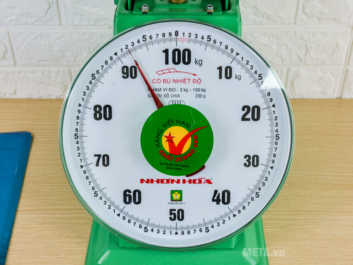 Cân nhơn hòa 100kg - bảo hành 1 năm- hang cong ty