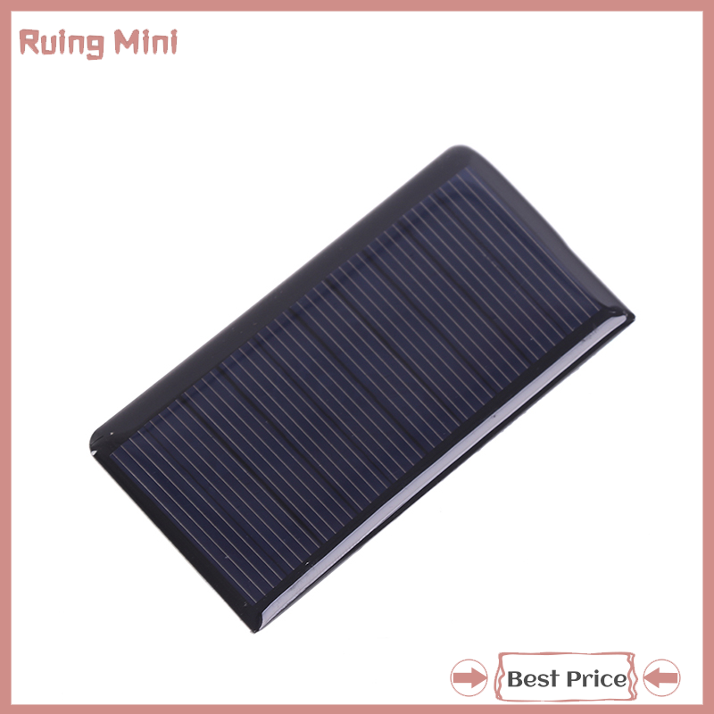 Ruing 1Pc Solar Panel 5V 60MA For Mini Solar Panel Charging And Generating Electricity
