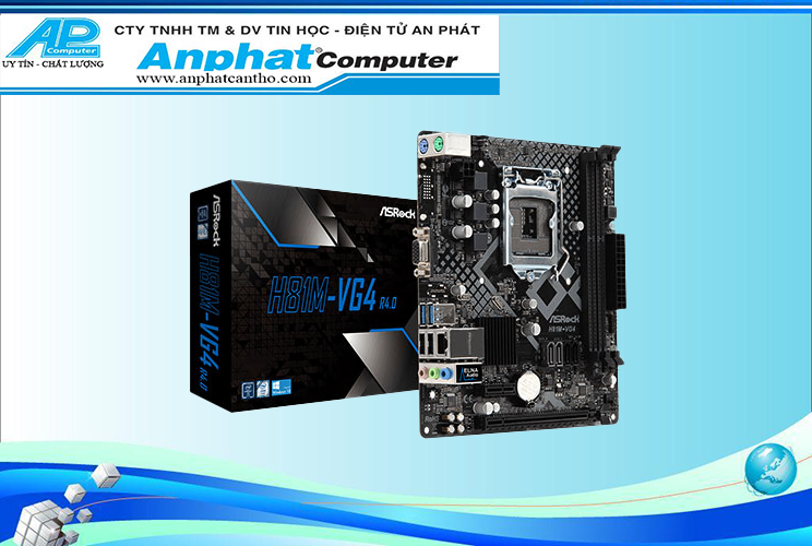 Bo mạch chủ main asrock h81m-vg4 r4.0 socket 1150 - hàng chính hãng - bảo hành 36 tháng