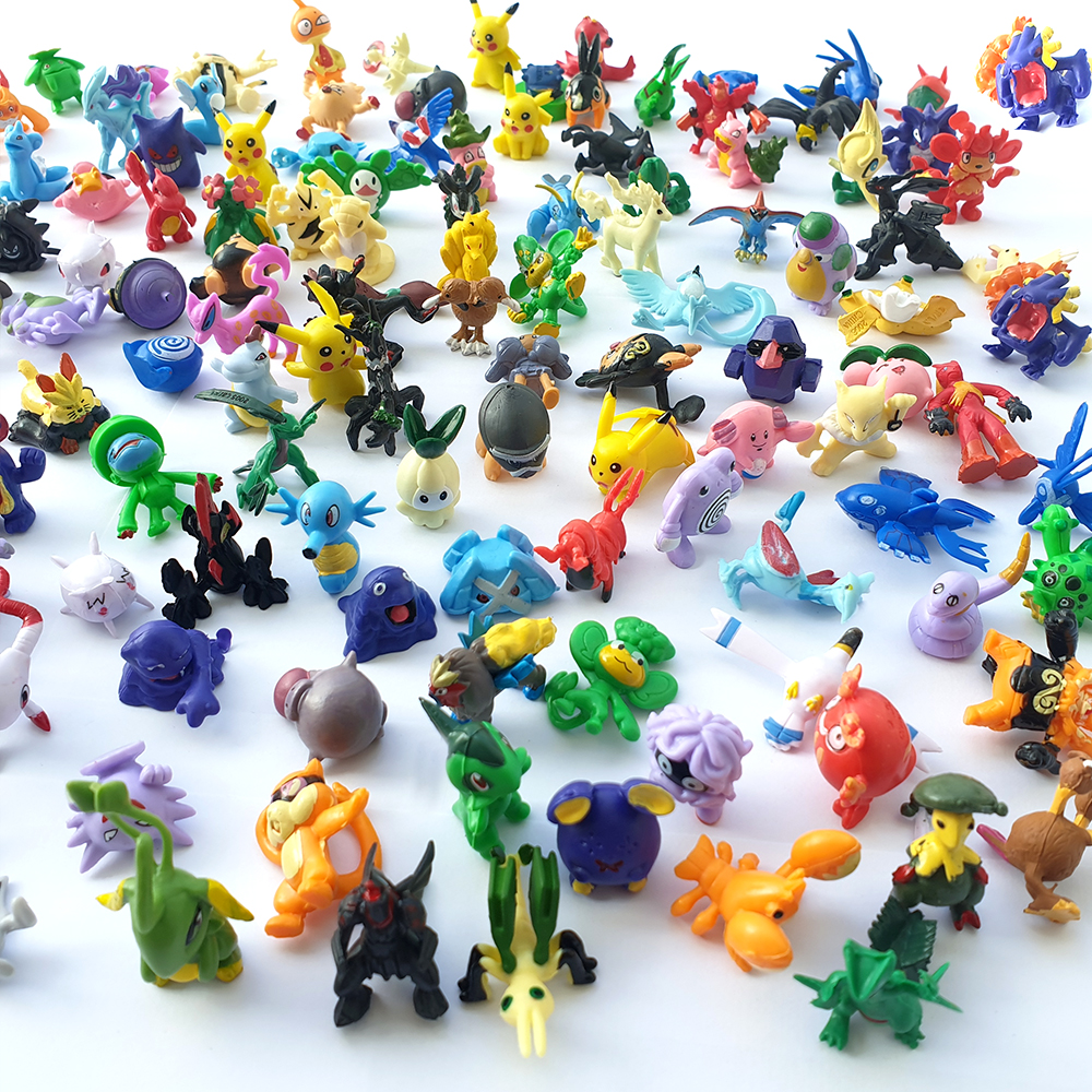Mô hình Pokemon mega huyền thoại mini đồ chơi nhân vật bằng nhựa giá rẻ   MixASale