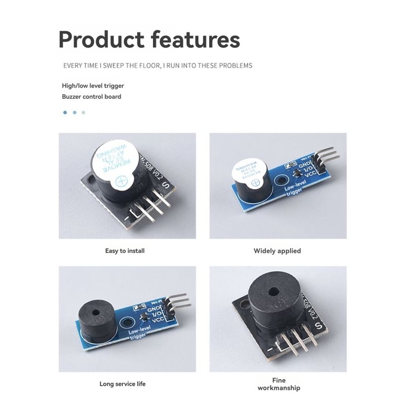 Electronic Building Blocks 30-Pcs Passive Buzzer Module Active Buzzer ...