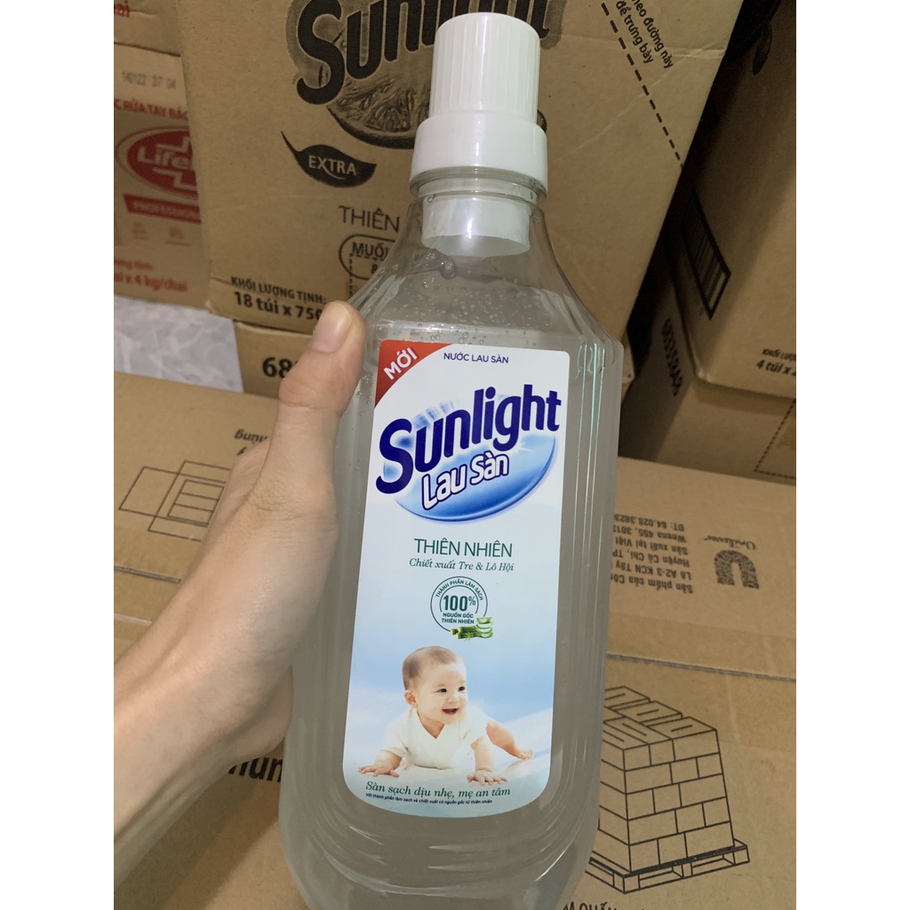 Combo 2 Chai Nước Lau Sàn Sunlight (1kg/chai)