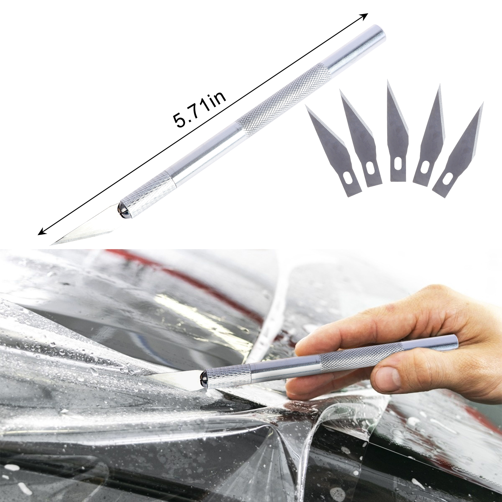 [Chandrae] Bộ dụng cụ bọc vinyl xe hơi 12 cái