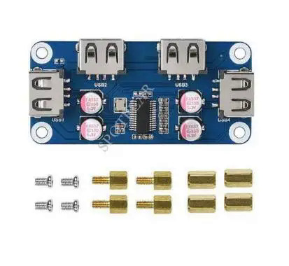 Raspberry Pi Zero Series USB Hub Hat (B) USB Hub hộp 4x USB 2.0 cổng