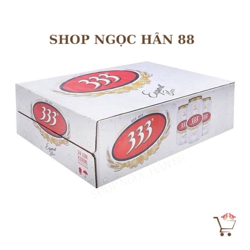 1 Lon Bia 333 (330ml/lon) date luôn mới