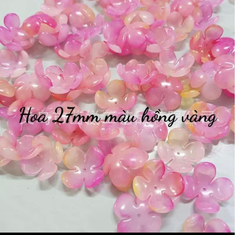 Bộ vật liệu tự làm bình hoa lan hồ điệp chuyển màu, hoa lan chuyển sắc Handmade