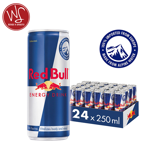 Red Bull Energy Drink Regular (24x250ml) | Lazada Singapore