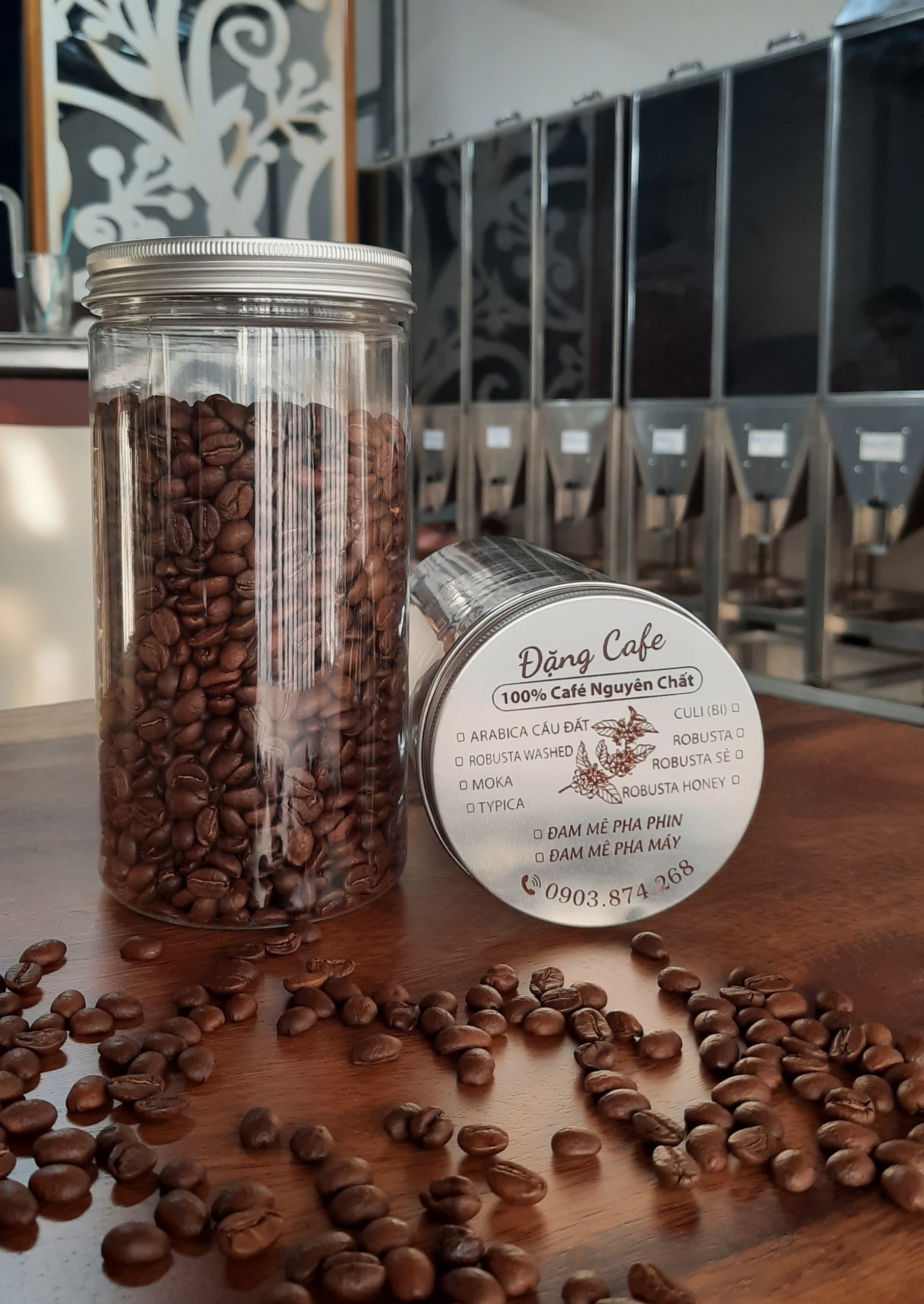 Cà phê Robusta rang xay ( pha phin / pha máy )