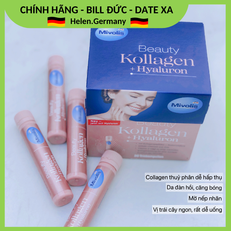 Collagen Thủy Phân Mivolis 20 Ống Nội Địa Đức