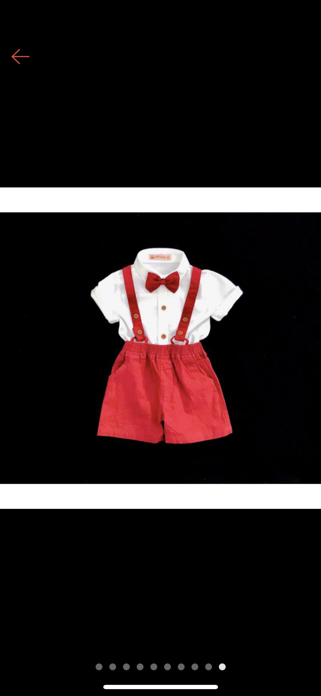 Bộ yếm vest gile bé trai