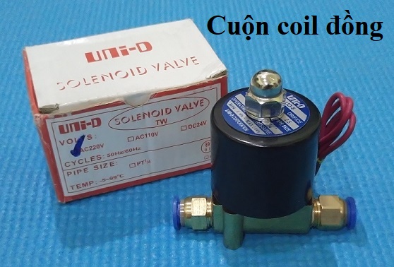 Van điện từ 8mm 220V dùng cho phun sương tự động