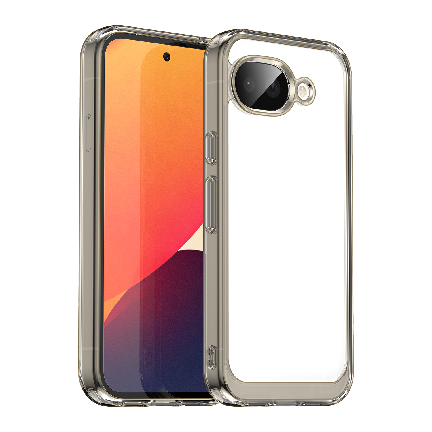 Google Pixel 10A Phone Case,Clear Shockproof Phone Transparent Cover for Google Pixel 10A.