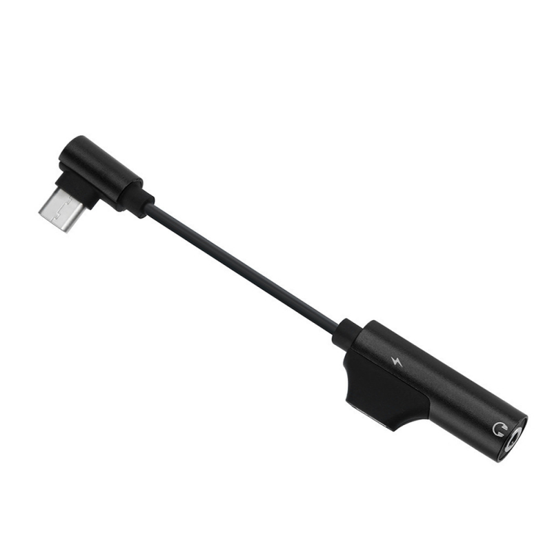 Headphone Adapter Typec Converter 2 In 1 Audio Cable for Samsung Huawei Millet Mobile Phone Adapter Cable