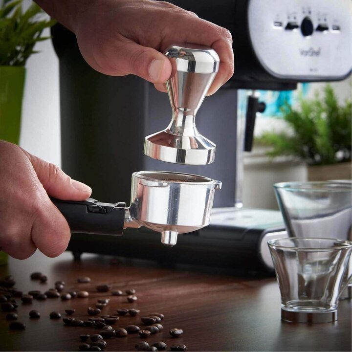 Tay nén cà phê L-Beans máy Espresso cỡ 49, 51 và 58mm