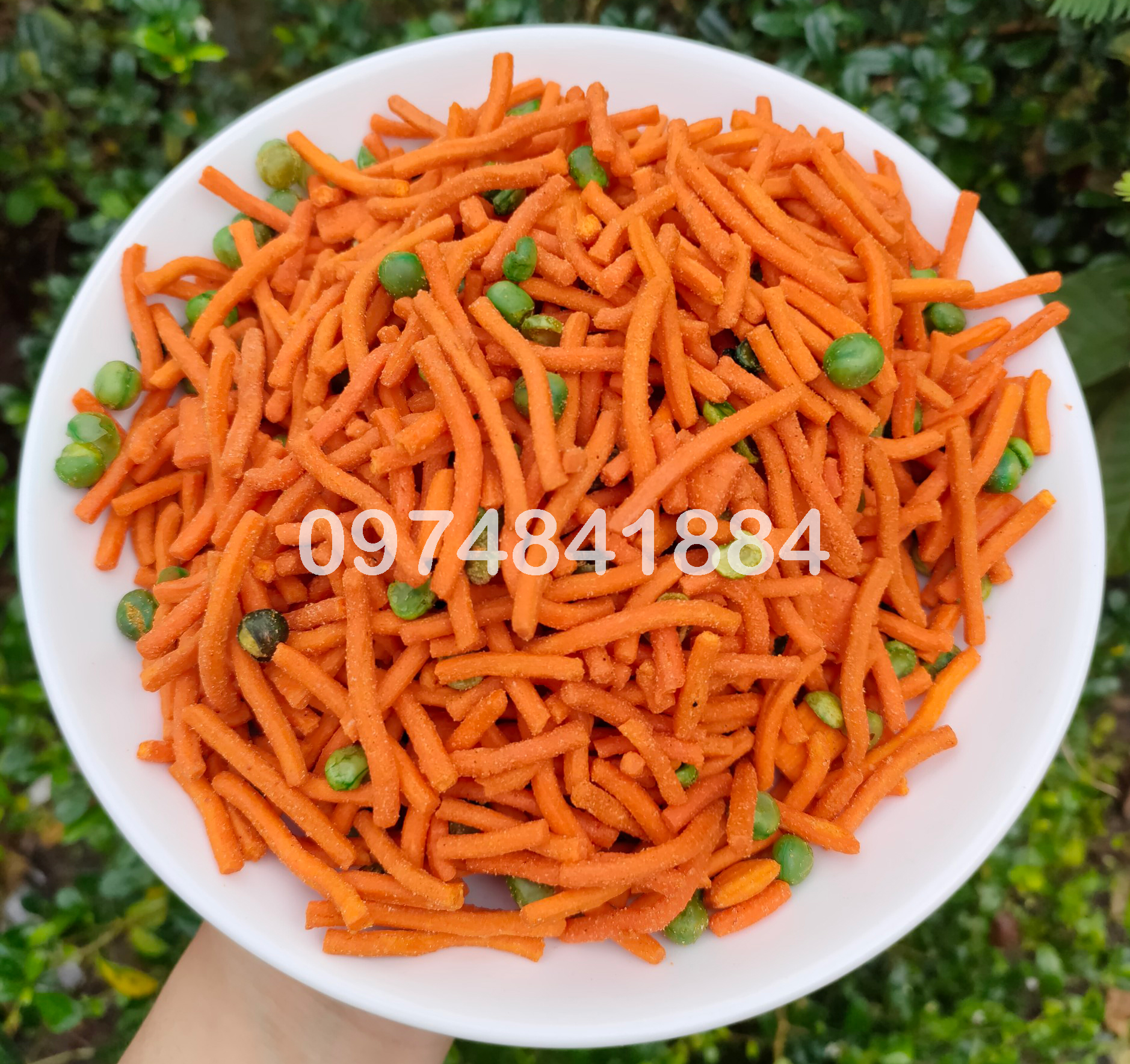 1kg bim bim tăm mix đậu hà lan