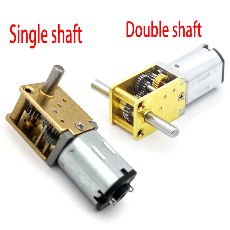 DC 3V 5V 6V 33RPM Slow Speed Mini 12mm Micro N20 Full Metal Gearbox